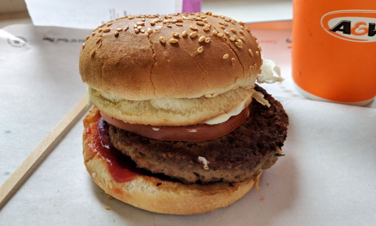 A&W - Beyond Meat Burger