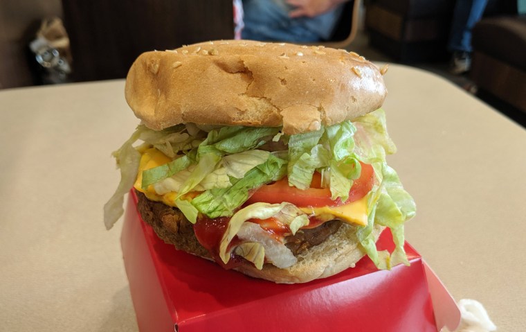 Beyond Burger at Tim Hortons