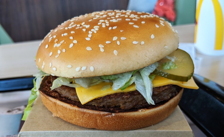 Beyond Meat Burger (PLT) at McDonald's