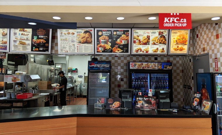 Lay's Bar-B-Q Tenders at KFC