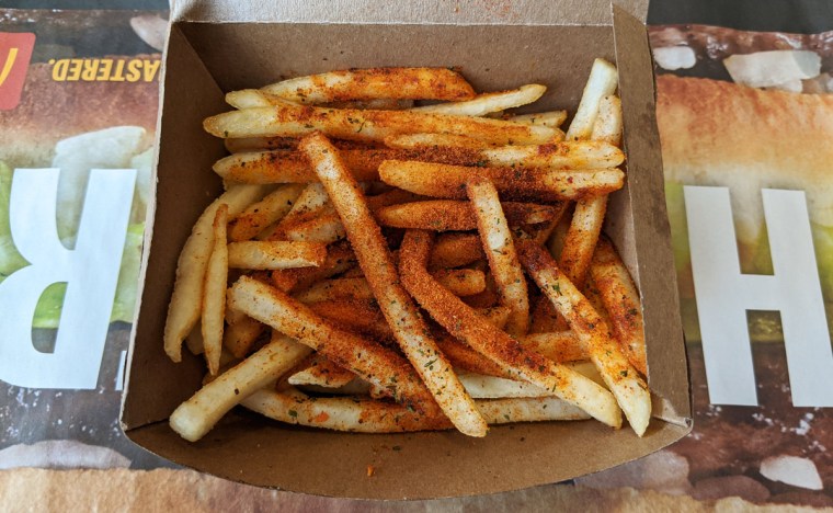 Spicy Chipotle Seasoned Fries at McDonald's