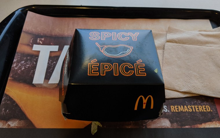 Spicy Habanero McChicken