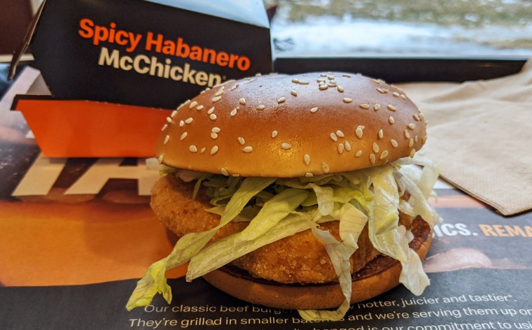 Spicy Habanero McChicken