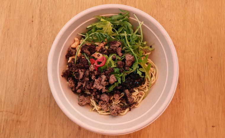 Chilled Spicy Noodles at Momofuku Noodle Bar