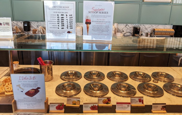 Summer Scoop Series at Eataly