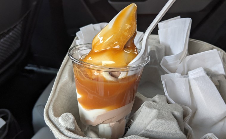 Sundae from Tom's Dairy Freeze