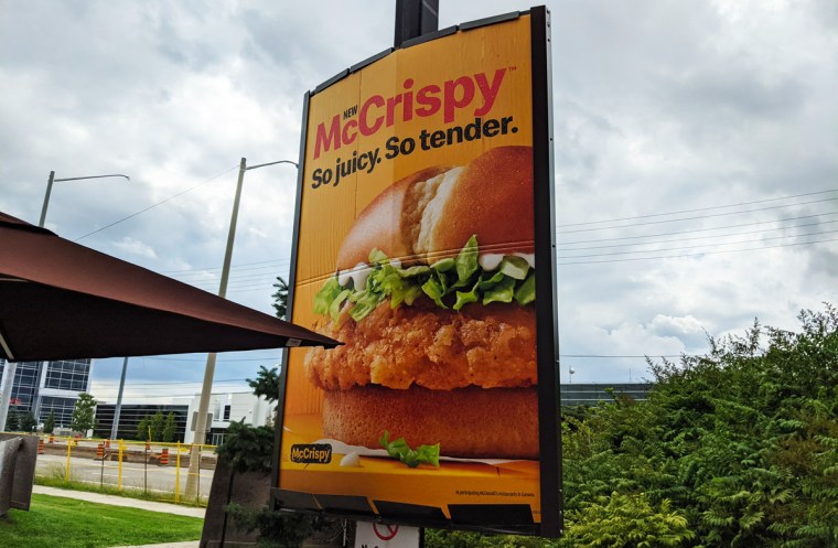 McCrispy from McDonald's