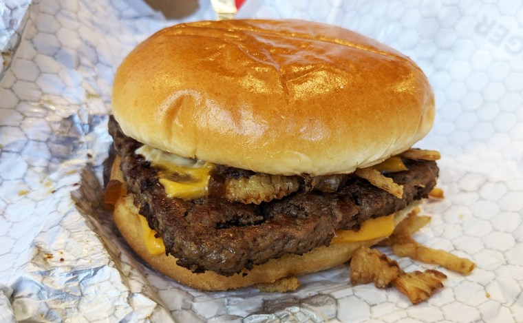 French Onion Cheeseburger at Wendy's