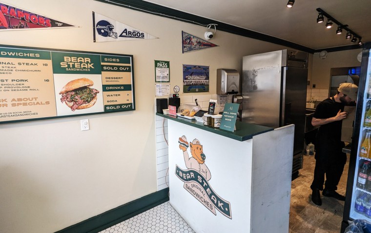 BEAR Steak Sandwiches