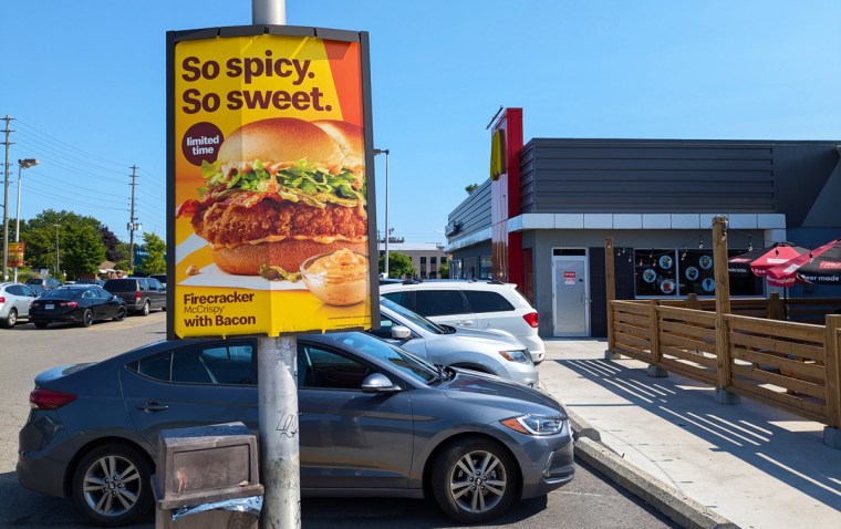 Firecracker McCrispy at McDonald's