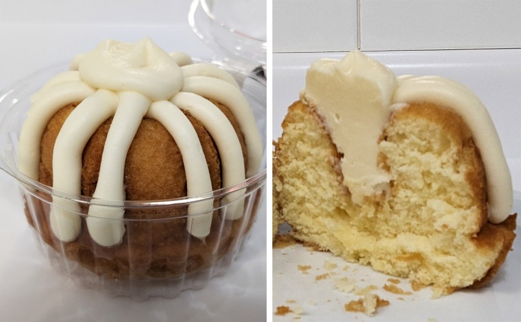 Classic vanilla bundt cake from Nothing Bundt Cakes