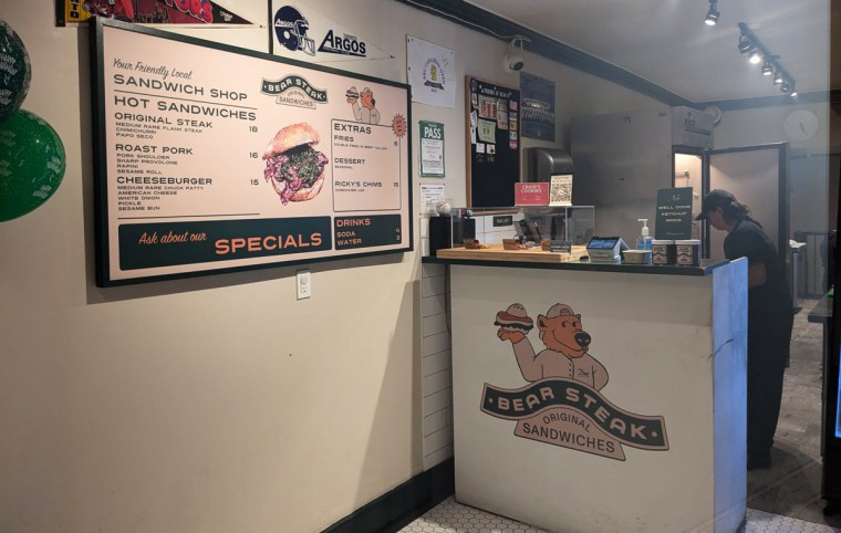 BEAR Steak Sandwiches