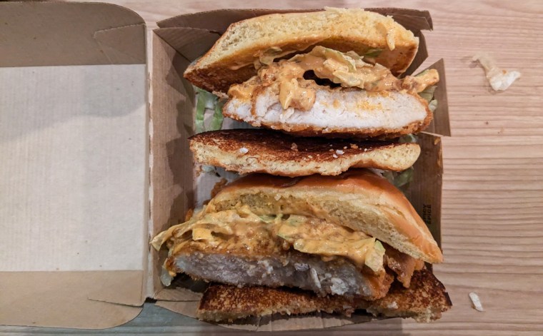 Cajun Ranch McCrispy at McDonald's