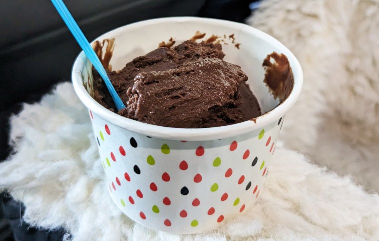 Chocolate gelato from Lola's