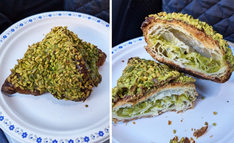 Pistachio Croissant from Emmer