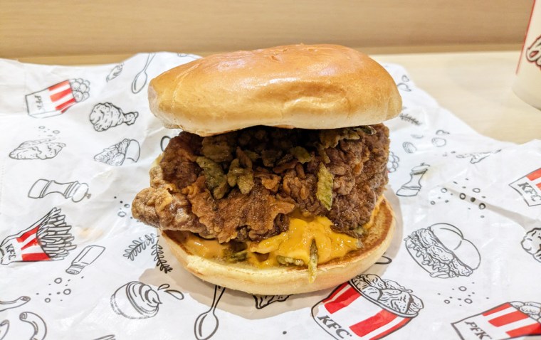 Mike's Hot Honey Sandwich from KFC