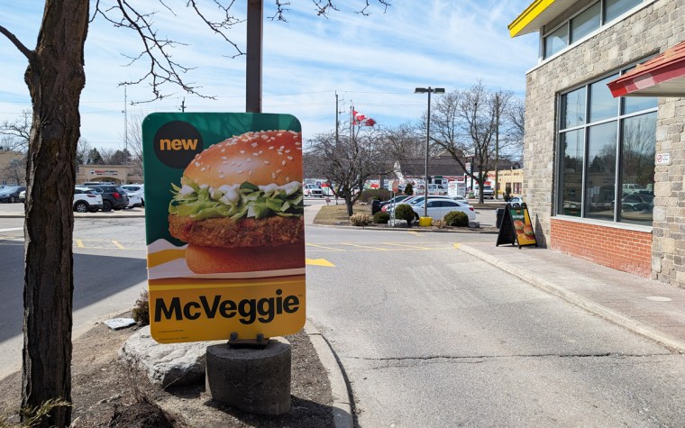 McVeggie at McDonald's
