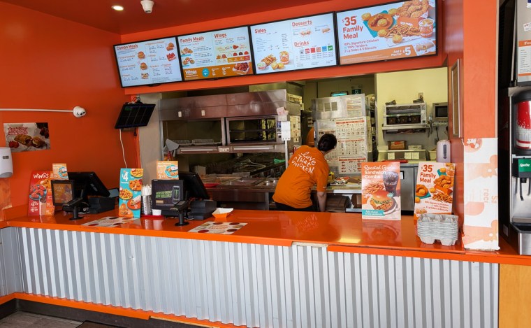 Roasted Garlic Chicken Sandwich at Popeyes