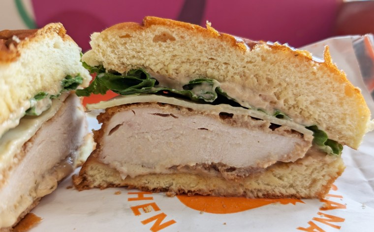 Roasted Garlic Chicken Sandwich at Popeyes