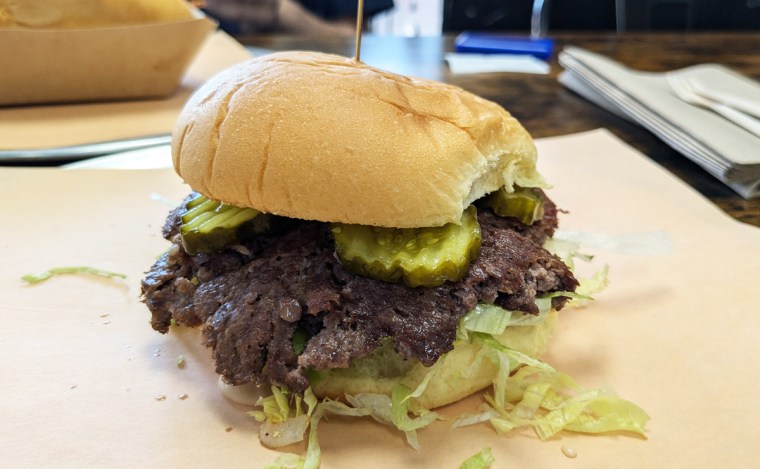 Classic Smash Burger at Matt's Burger Lab