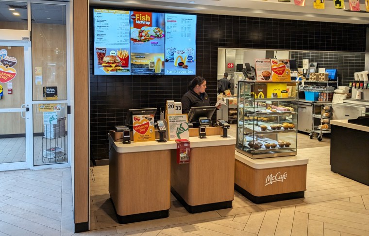 Creamy Chipotle Fish McWrap at McDonald's