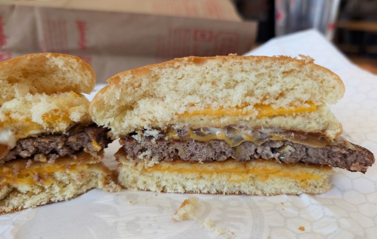Grilled Cheese Cheeseburger at Wendy's