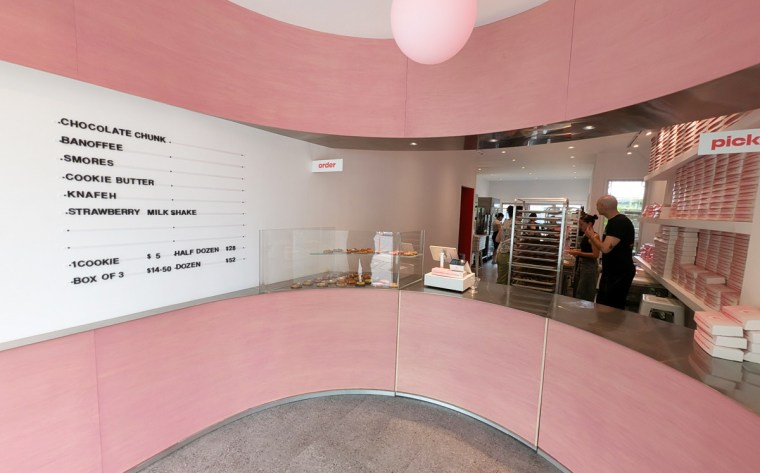 Dubai Chocolate Cookie at Andrea's Cookies