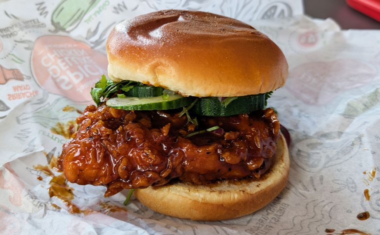 KATSYE Special KBBQ Chicken Sandwich from Jollibee