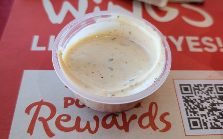 Hot Ones Darin' Dab Ghost Wings from Popeyes