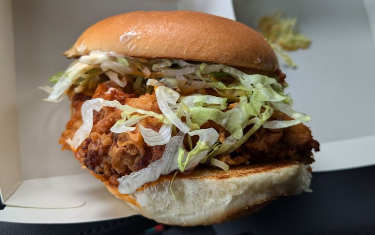 Spicy Chicken Sandwich at Aloette Go