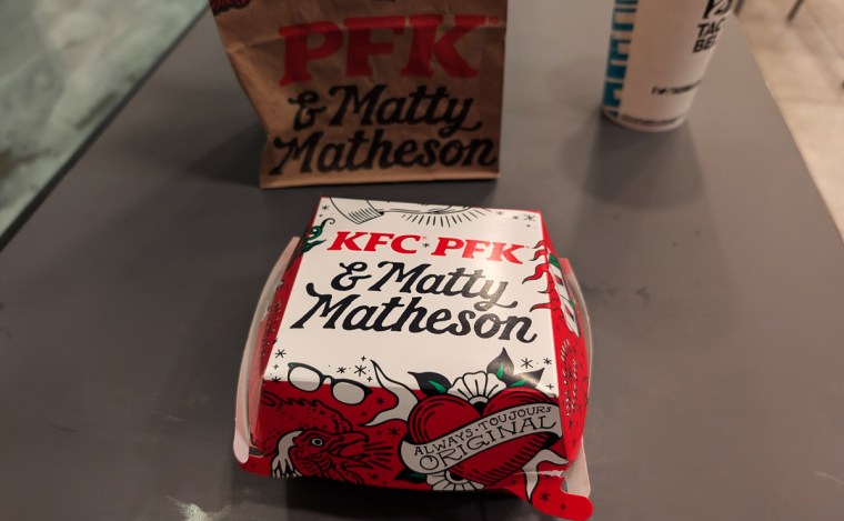 Matty Melt Sandwich from KFC x Matty Matheson