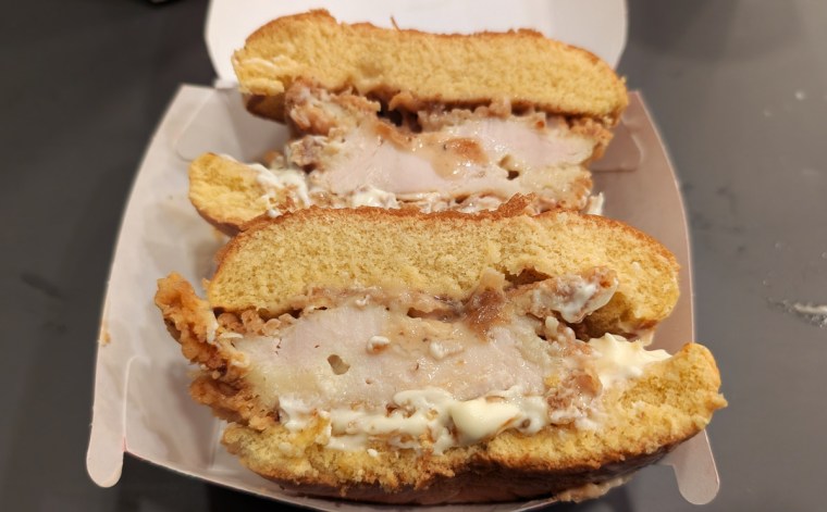 Matty Melt Sandwich from KFC x Matty Matheson