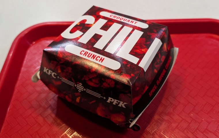 Chili Crunch Chicken Sandwich from KFC