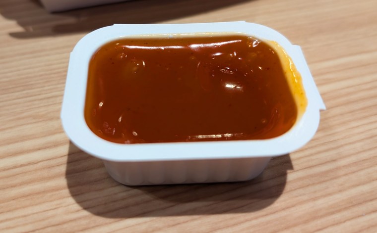Frank's RedHot Hot Honey Sauce at McDonald's