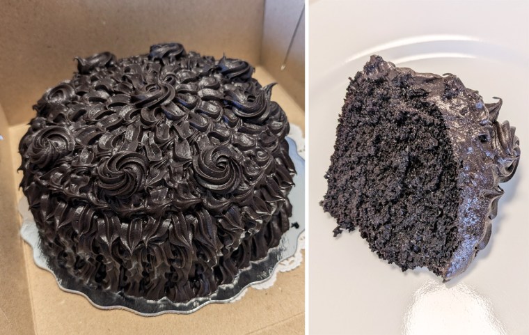 Chocolate cake from Petite Bouchée Patisserie