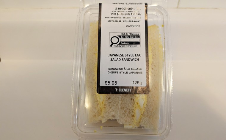 Japanese Style Egg Salad Sandwich from 7-Eleven