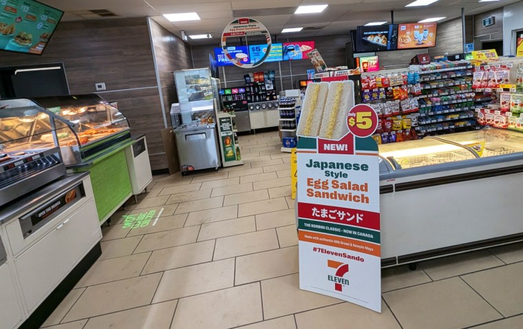 Japanese Style Egg Salad Sandwich from 7-Eleven