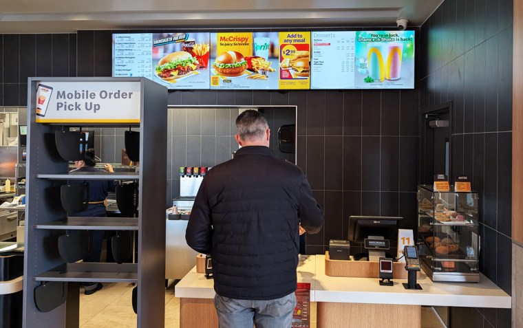 Hocky Hero Burger at McDonald's