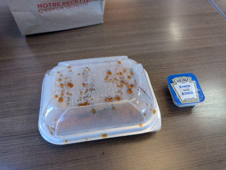 Sweet Heat Honey Garlic Chicken Strips from Wendy's