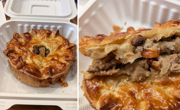 Pork, Apple & Fennel pie The Pie Hut (inside Good Behaviour)