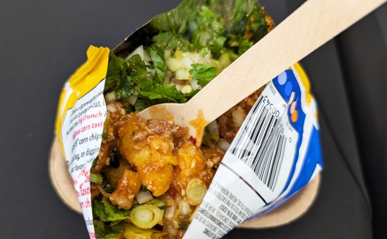 Mapo Frito Pie from Susie's Rise & Dine at the Taste of Little Italy