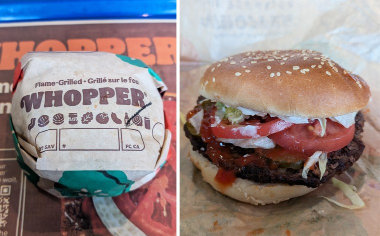 The New, Improved Whopper at Burger King