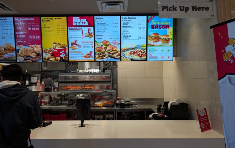 Spicy Avocado Bacon Chicken Sandwich from Jollibee