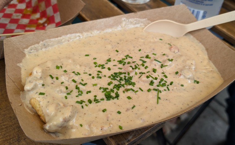 Biscuits and Gravy from Sleepy Pete's