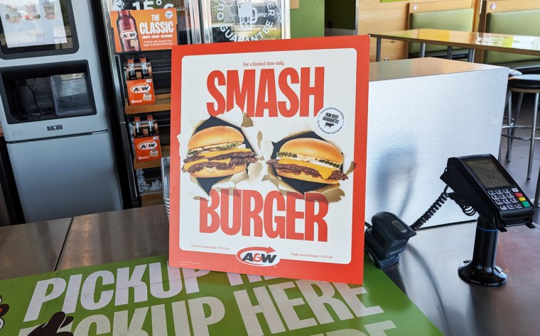 Smash Burger from A&W