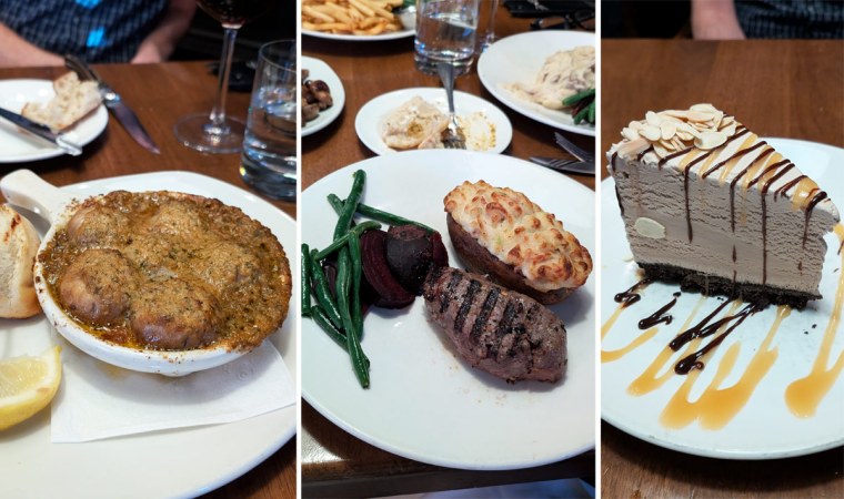 Steak at The Keg