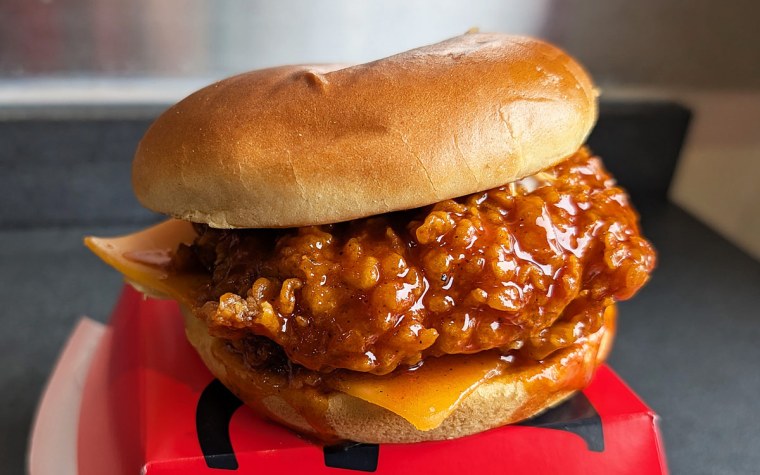 Zinger Drip Sandwich at KFC