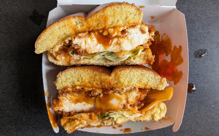 Zinger Drip Sandwich at KFC