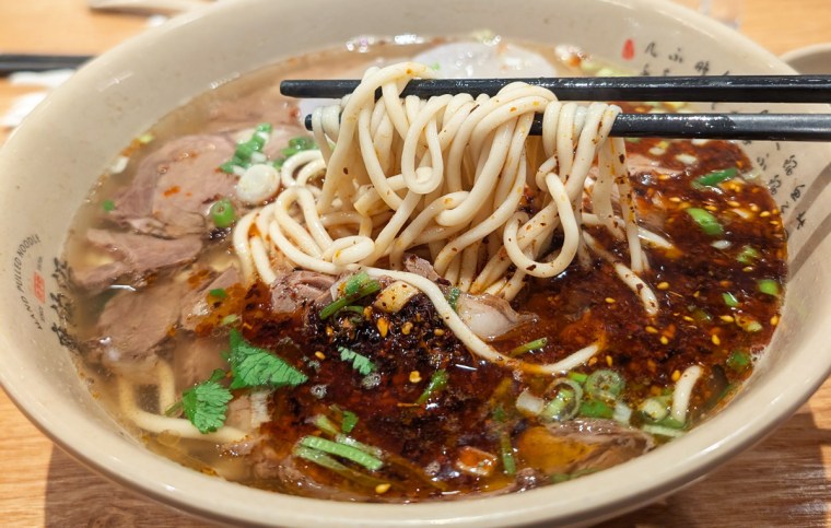Mogouyan classic beef noodles from Mogouyan Hand Pulled Noodle