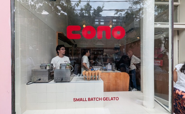 Gelato at Cono
